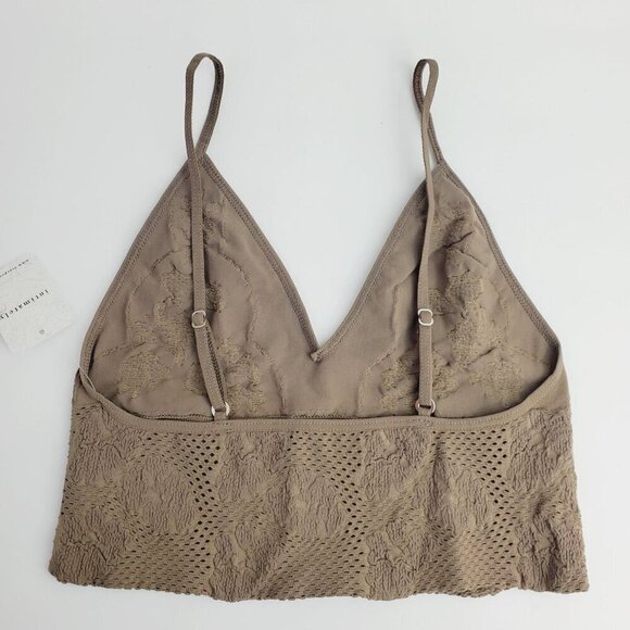Free People Sand Candy Seamless Longline Bralette Adjustable Strap M/L - Picture 5 of 9